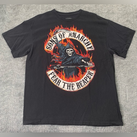 3/$30 Men’s Sons of Anarchy Road Gear Short Sleeve Shirt XL - Picture 1 of 6